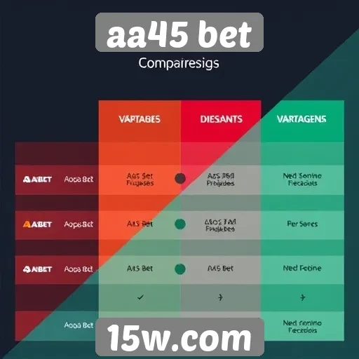 Comparativo entre aa45 bet e outros sites de apostas