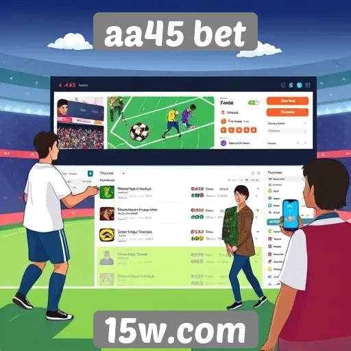 Análise da experiência do usuário no aa45 bet
